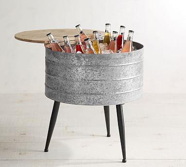 Galvanized Stand-Up Cooler