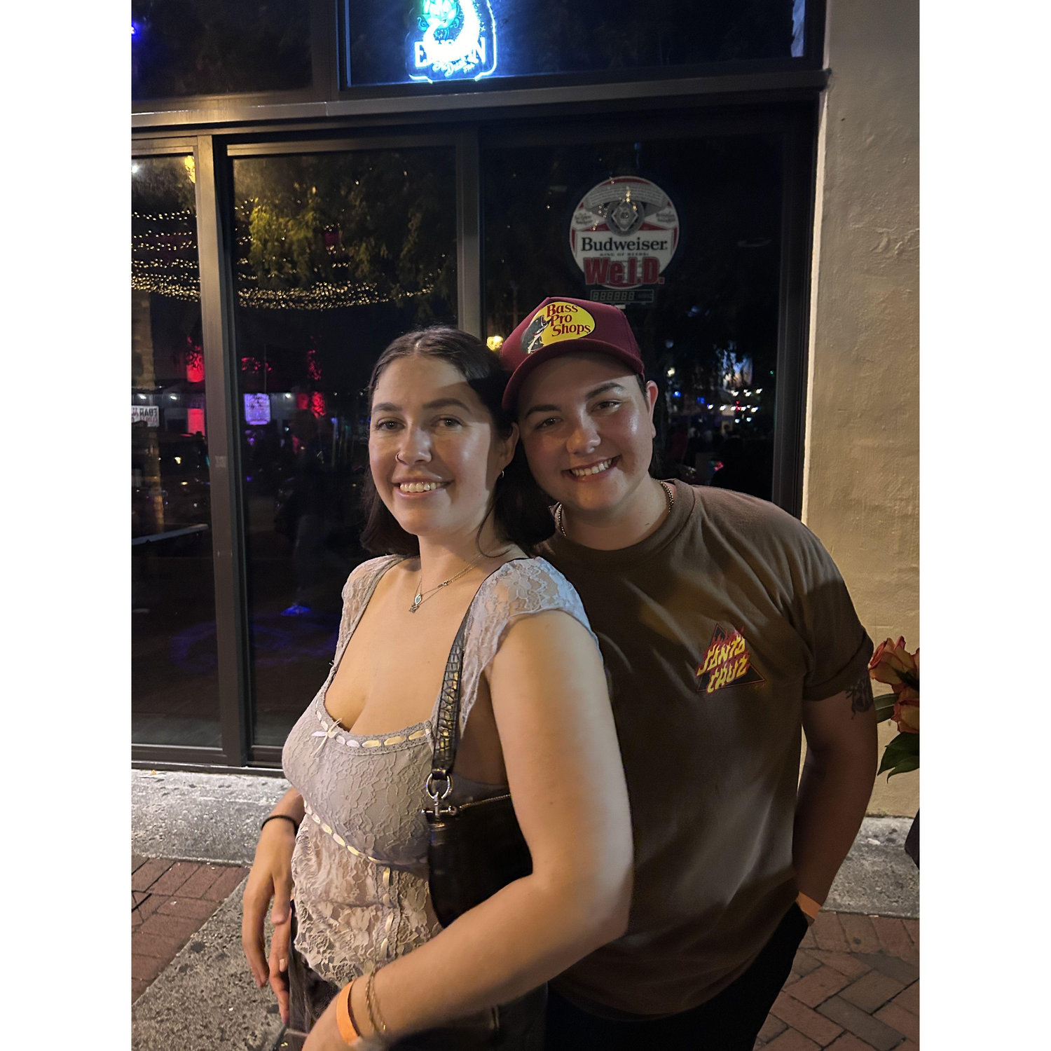 Exploring Ft. Lauderdale with friends.
