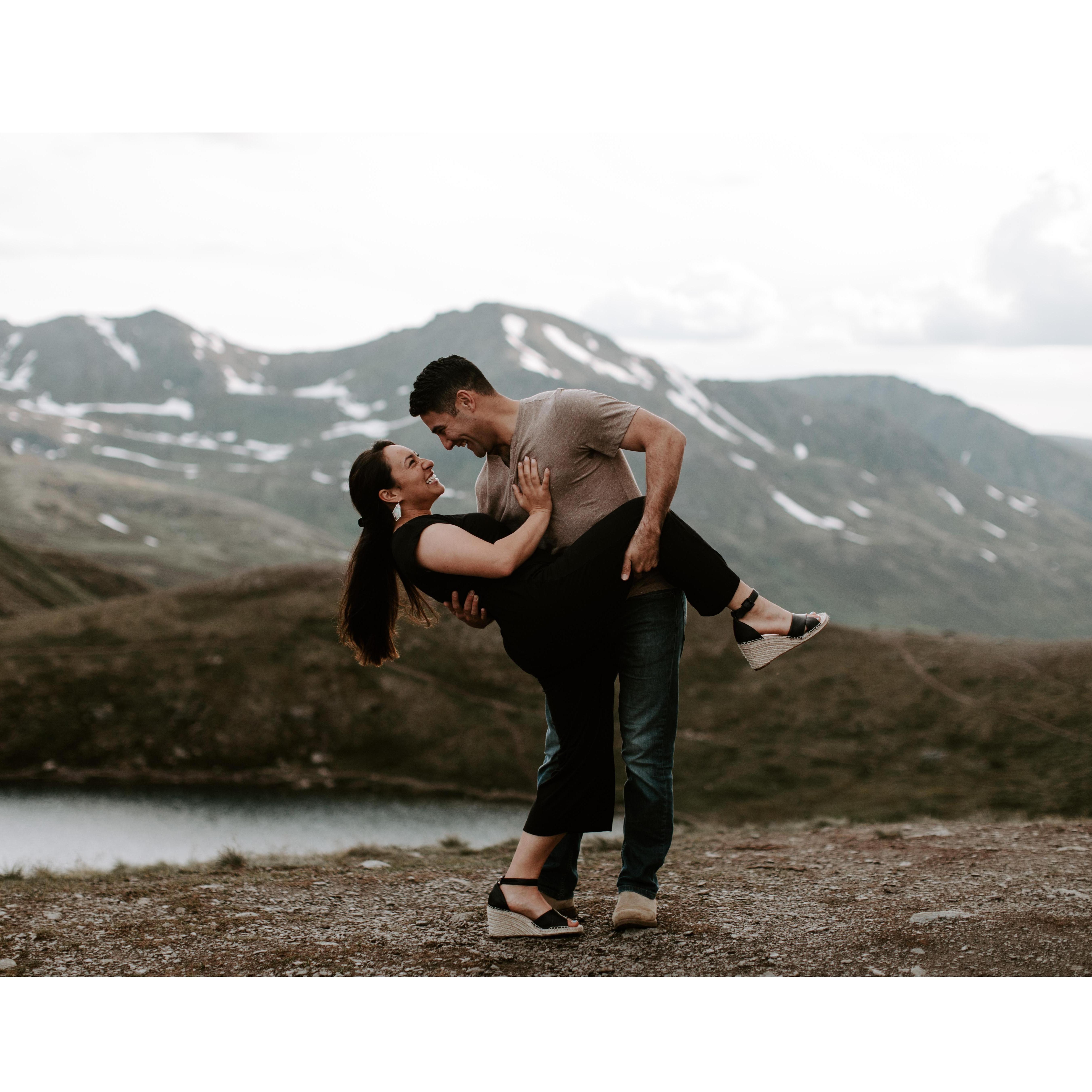 Engagement Photos at Hatcher Pass, Alaska.
PC: Sarah French