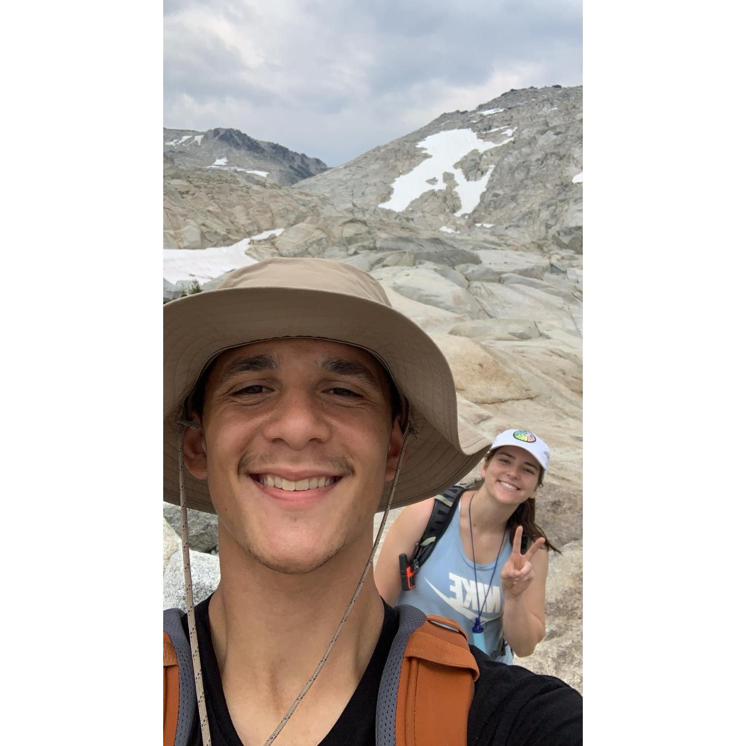 The ultimate relationship test: hiking 23 miles for 16 straight hours through the Enchantments! 2021