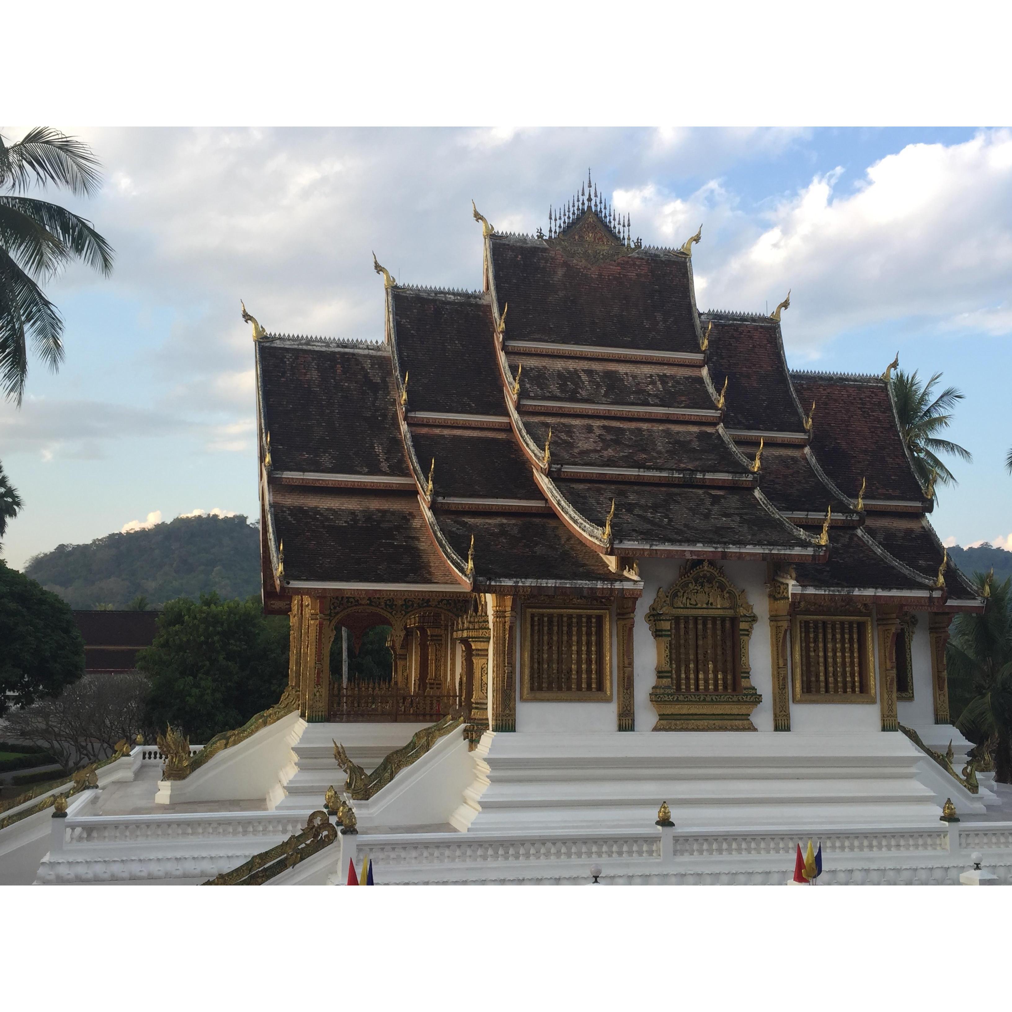 A temple in Luang Prabang