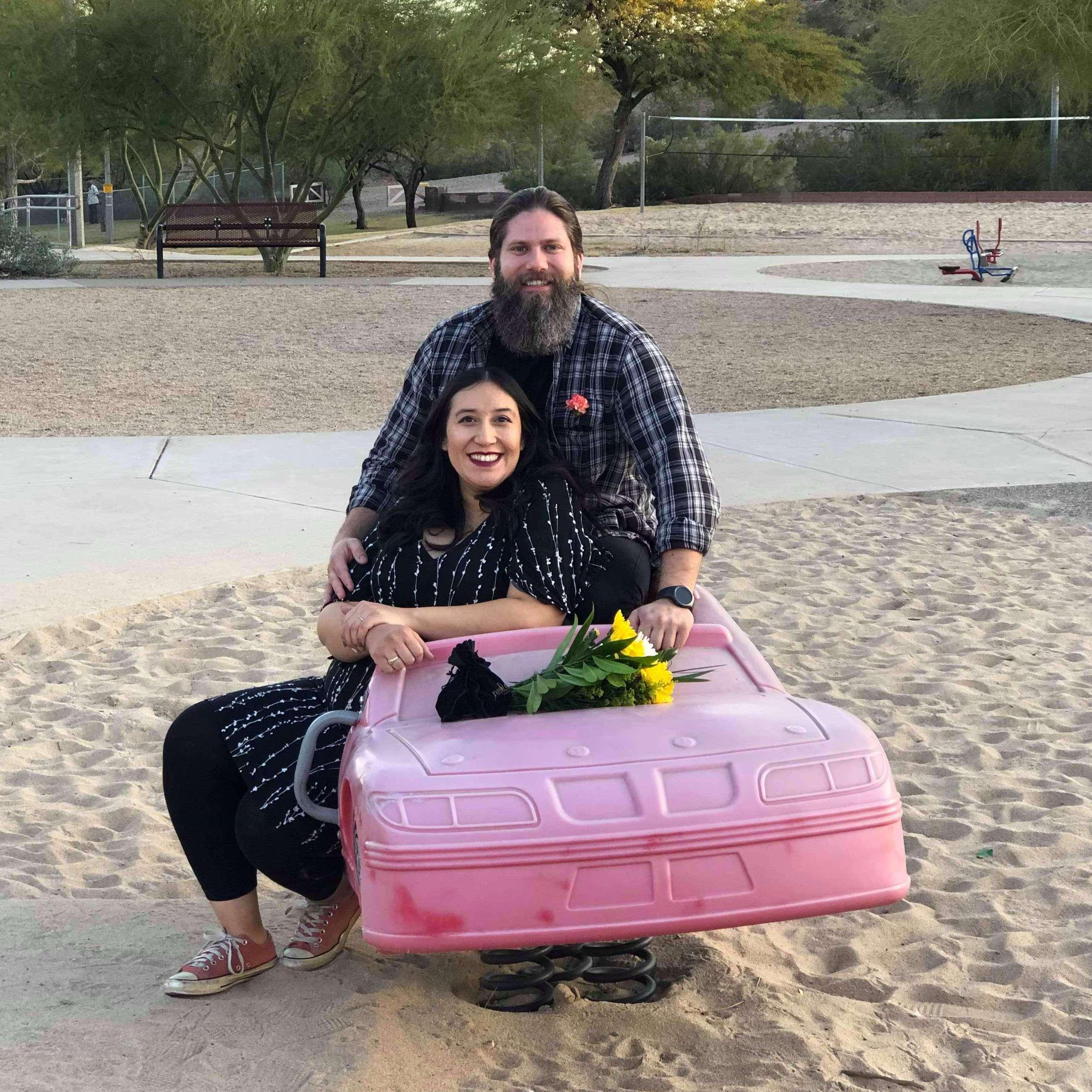 That time we got married at Papago park.