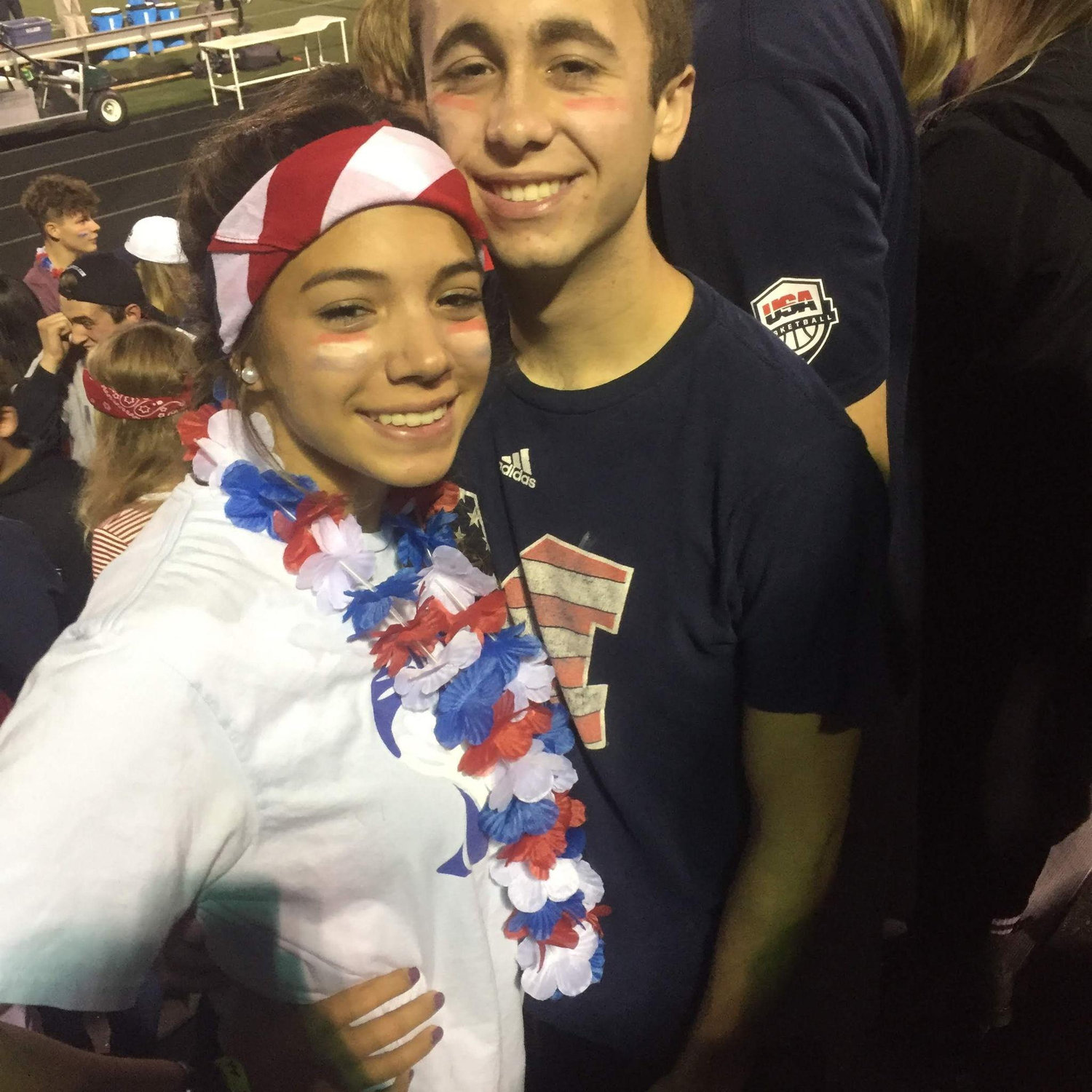 HS rowdy section, 2017.