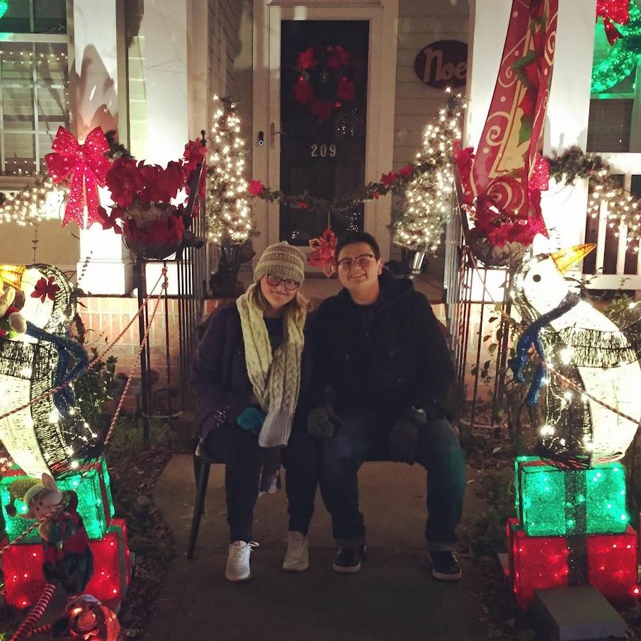 McAdenville, in front of that nice house. Yall know the spot.