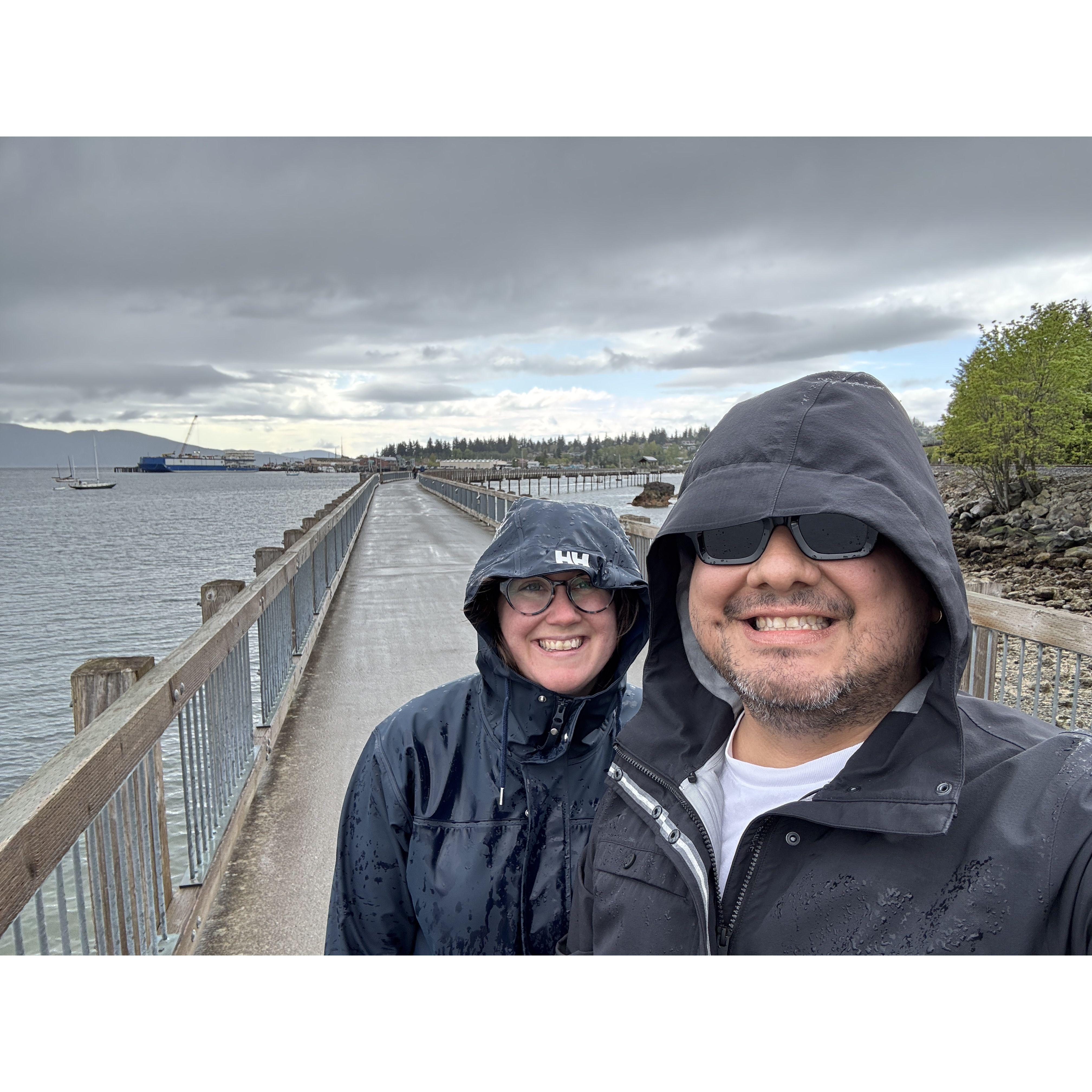 Rainy day in Bellingham, WA