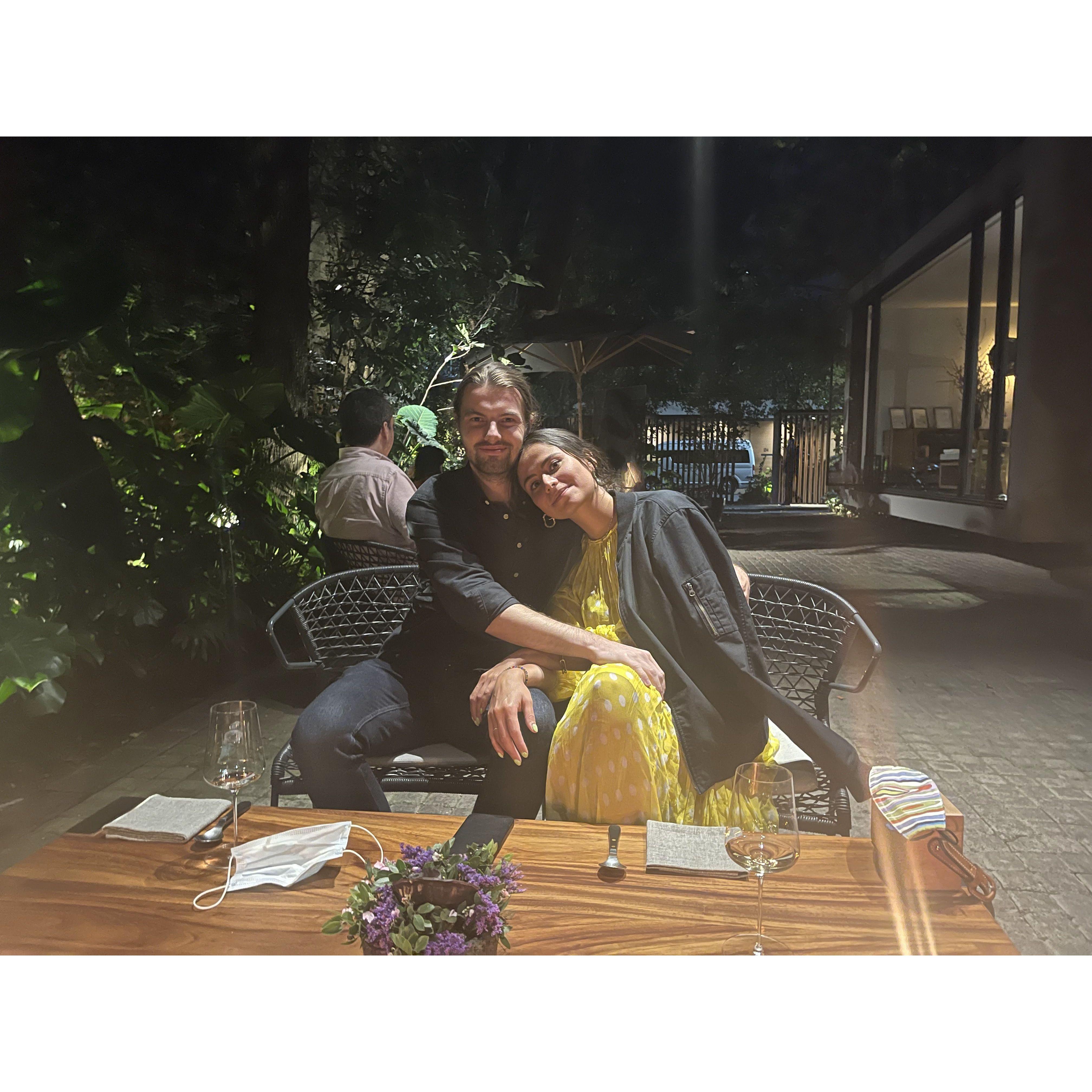 October 2021— one of our many trips to Mexico City