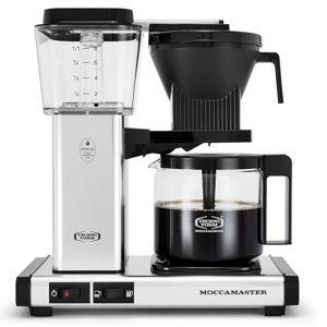 Technivorm Moccamaster 53941 KBGV Select 10-Cup Coffee Maker, Polished Silver, 40 ounce, 1.25l