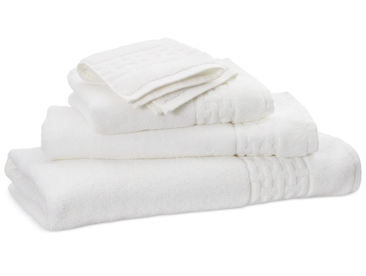 Ralph Lauren Pierce Cotton White Bath Sheet