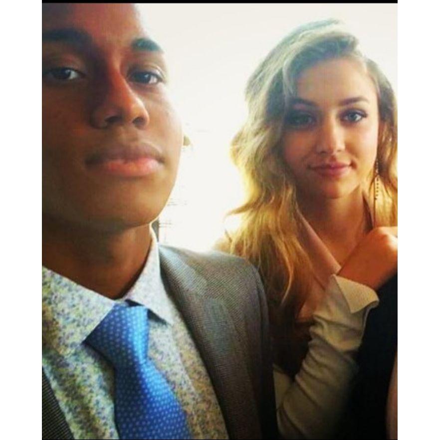Our first picture together at 15 years old <3