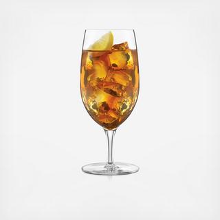 Signature Kentfield Tall Footed Beverage Glass, Set of 4