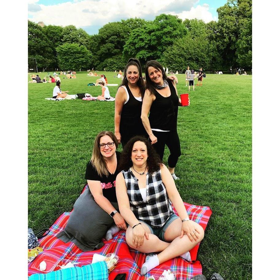 Birthday celebration in Central Park