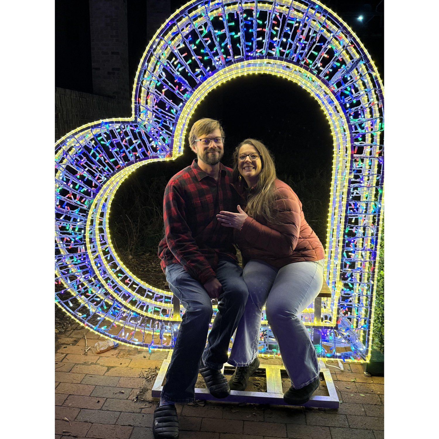 Our first Christmas engaged!