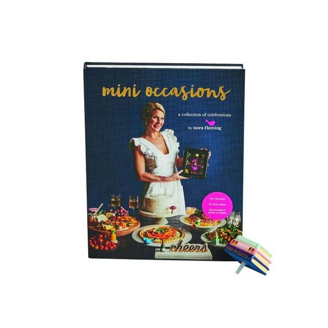 Nora Fleming Mini Occasions Cook Book with Bonus Book Mini BKMO