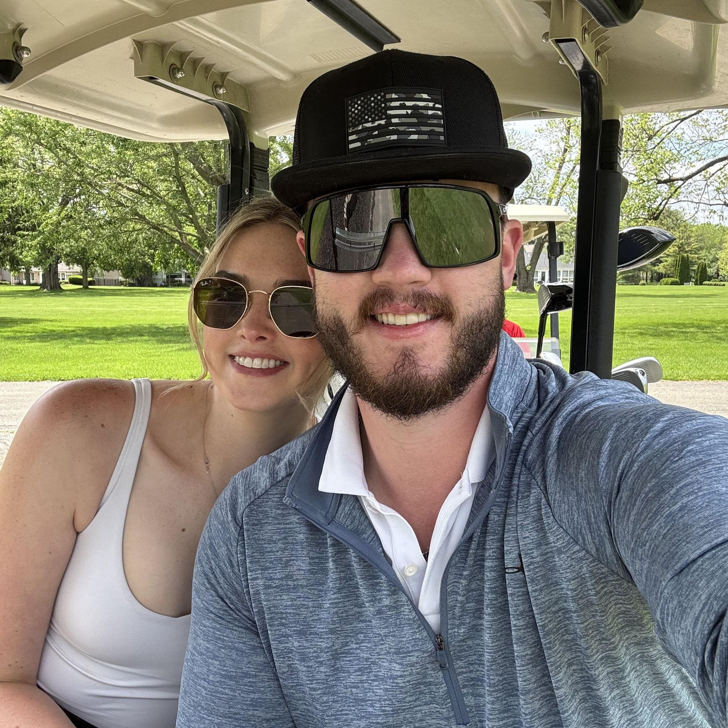 Many rounds of golf! If you want to hear the story about how we first met, ask Jake!