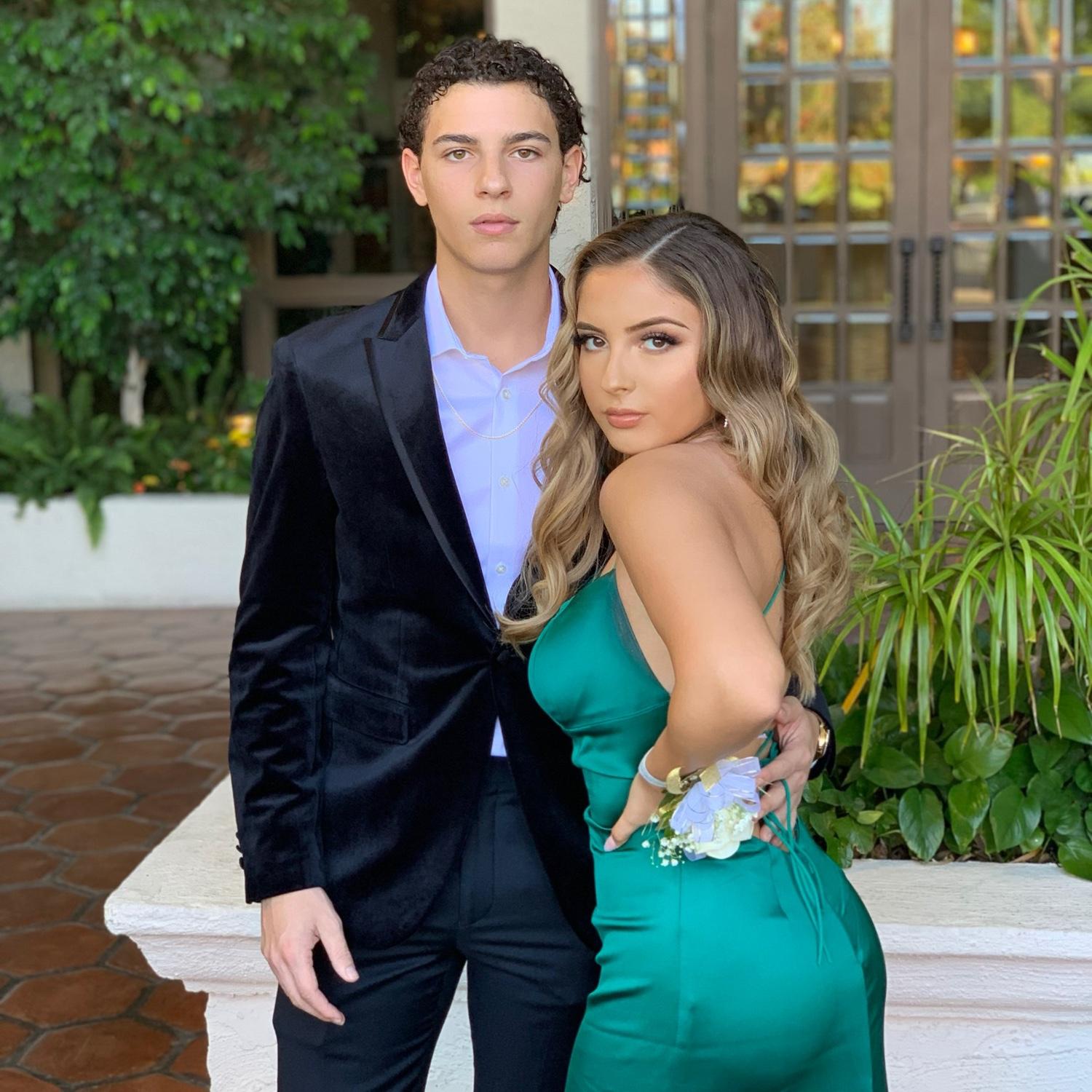 At the Arizona Grand Resort for prom pictures!