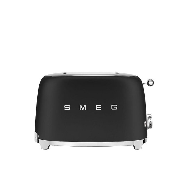 MP WE Smeg 2-Slice Toaster, Matte Black