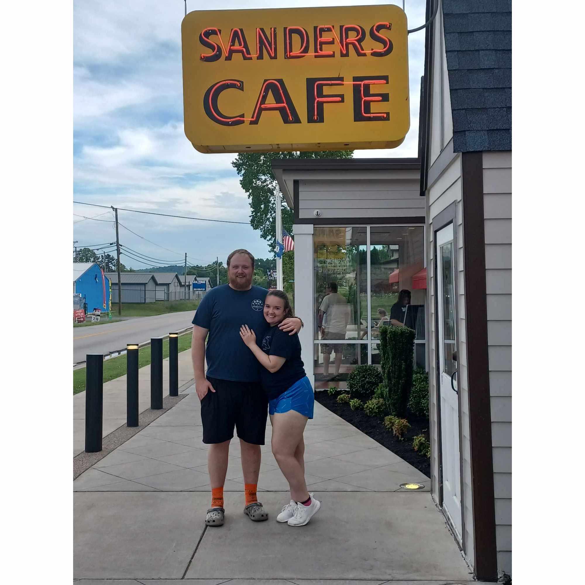 Visiting the original KFC