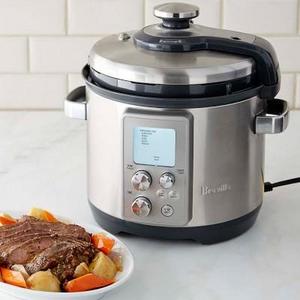 Breville Fast Slow Pro Pressure Cooker, 6-Qt.