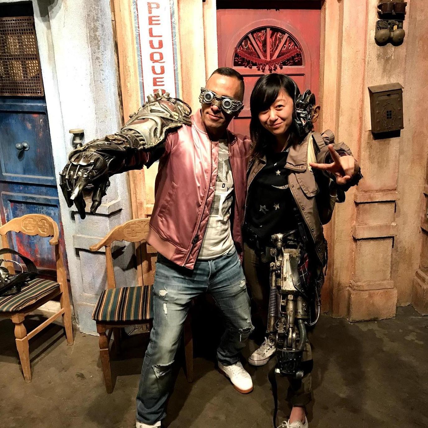 Still a couple at Iron City, even in the year 2563.