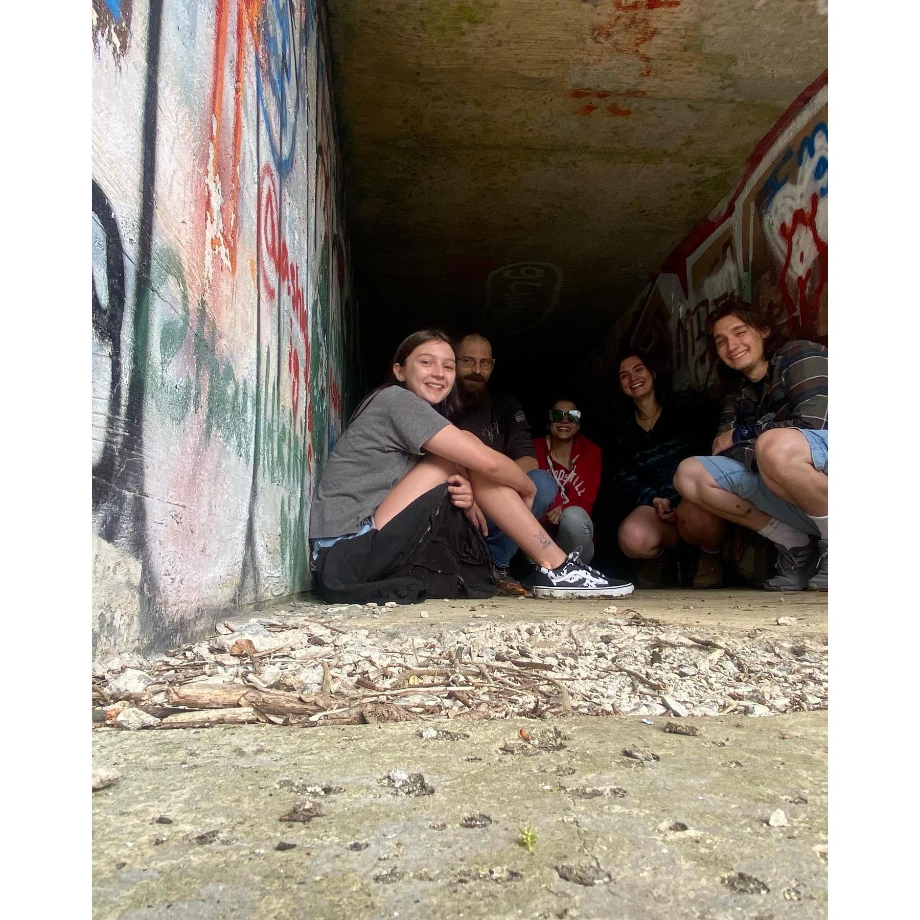 Family trip to Peaks Island