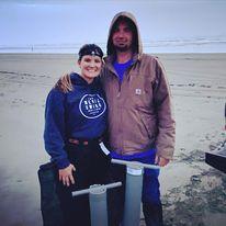 Clamming for Rachel's birthday 2021.