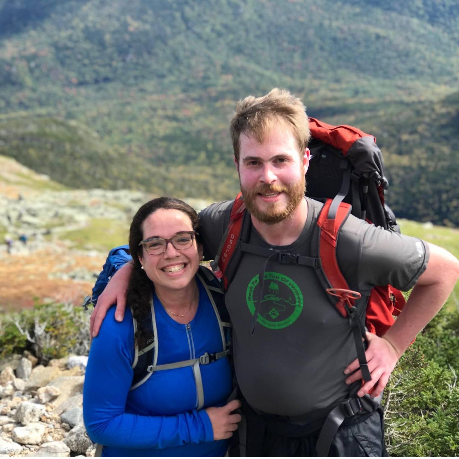 My first and Benji's 8th time on Mount Washington!