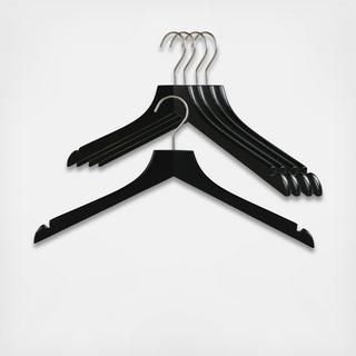 Bodyform Shape Clothing Hanger with Shoulder Indent, Set of 5