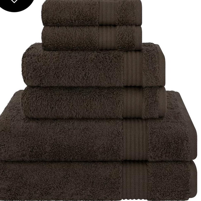 Bekos Premium 100% Turkish Cotton 6-Piece Bath Towel Set