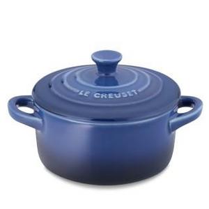 Le Creuset Stoneware Mini Round Cocotte, Lapis