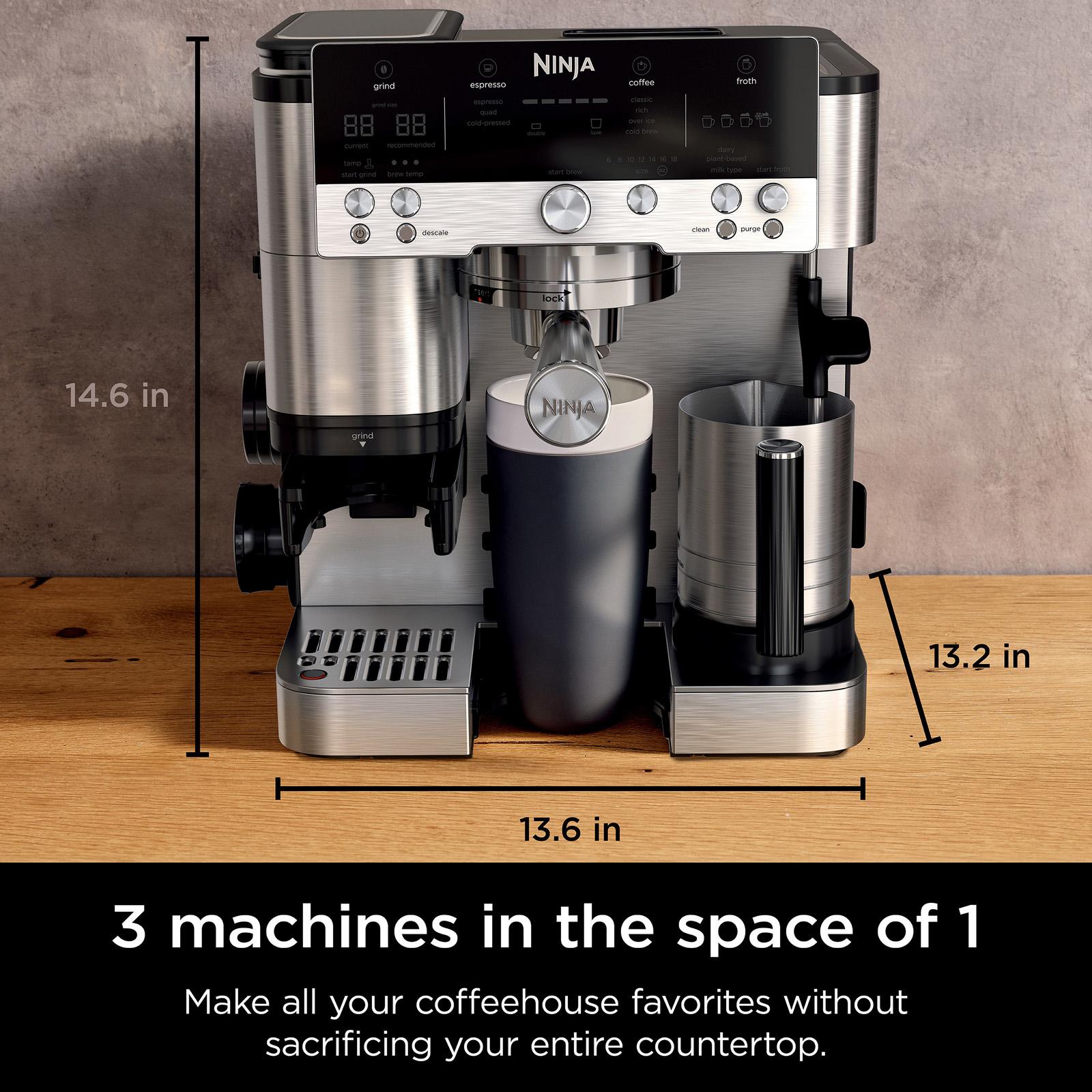 Ninja, Luxe Cafe Premier Series 3-in-1 Espresso Machine | Zola