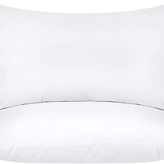 Utopia Bedding Throw Pillows Insert (Pack of 2, White) - 20 x 26 Inches Bed and Couch Pillows - Indoor Decorative Pillows