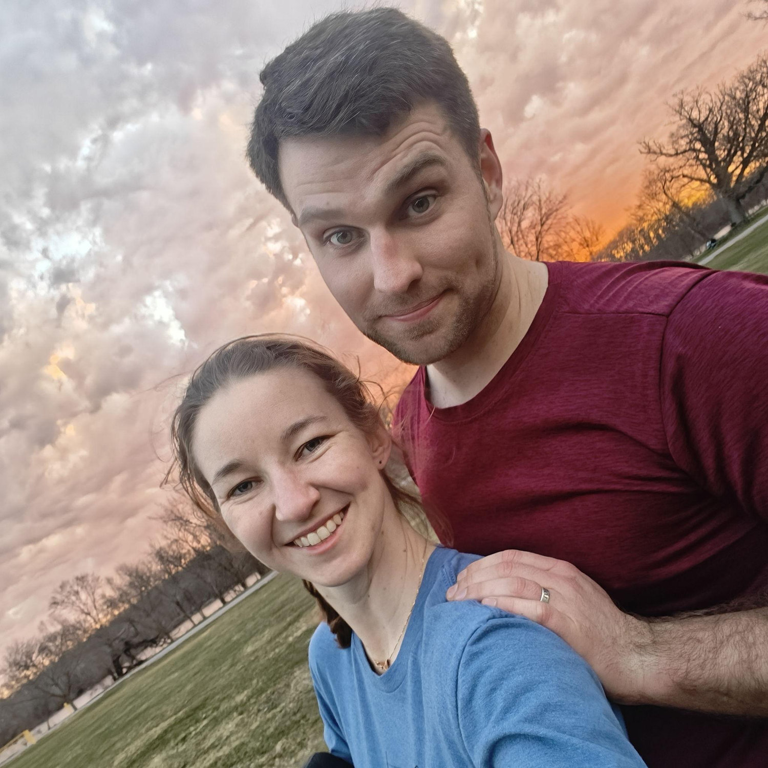 Ultimate Frisbee together!