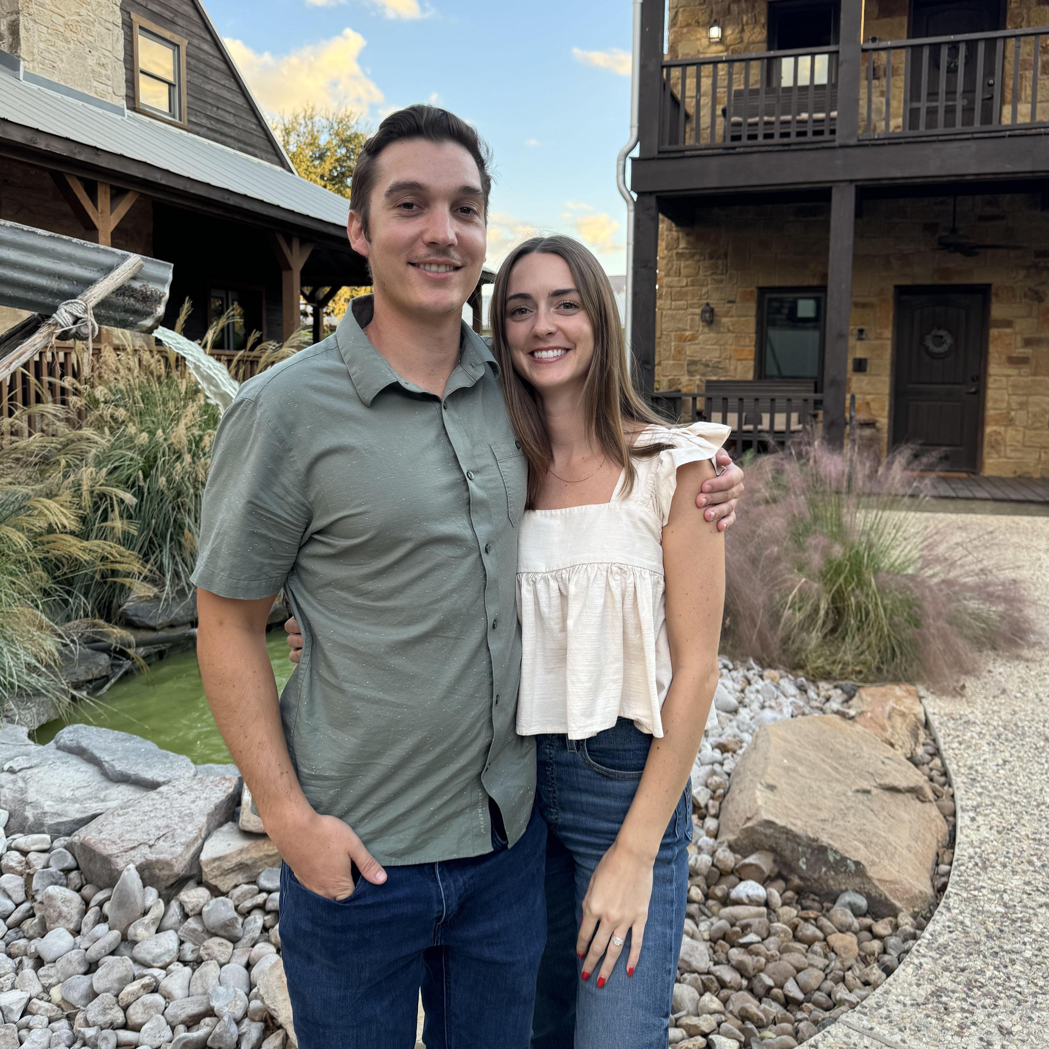 We got engaged!