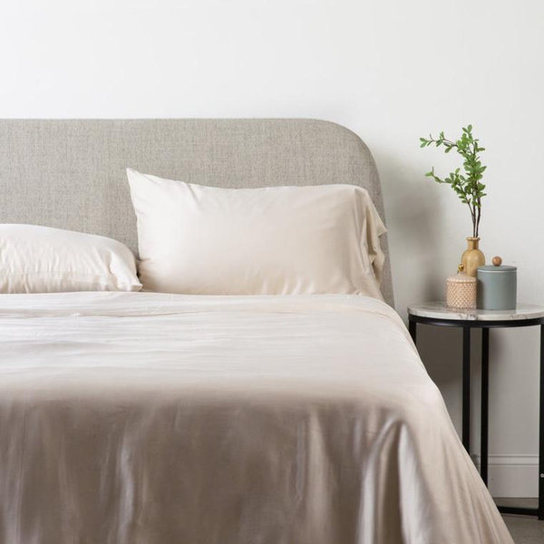 Bamboo Duvet Cover (King Cal - Cream)