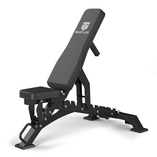 Major Fitness Weight Bench, Capacity Bench Press and 32 Adjustable Positions Strength Training Bench for Garage and Home Gym Workouts, Weight Lifting, and Bench Press