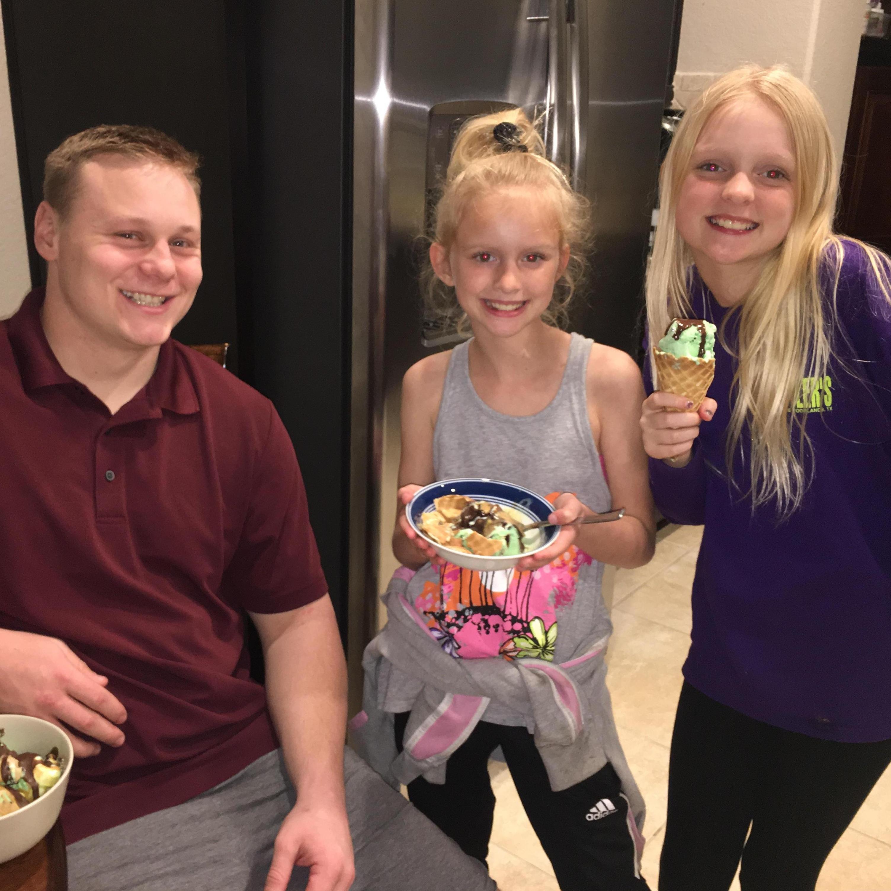 I scream, you scream, we all scream for ice cream!