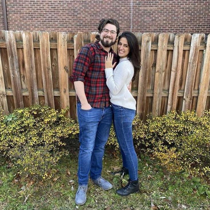 Date: December 5, 2021
Days Dating: #1,294
Days of Engagement: #2 
Location: Morristown, NJ
After getting engaged the day before, we were able to celebrate with friends at church and the Avatar party!