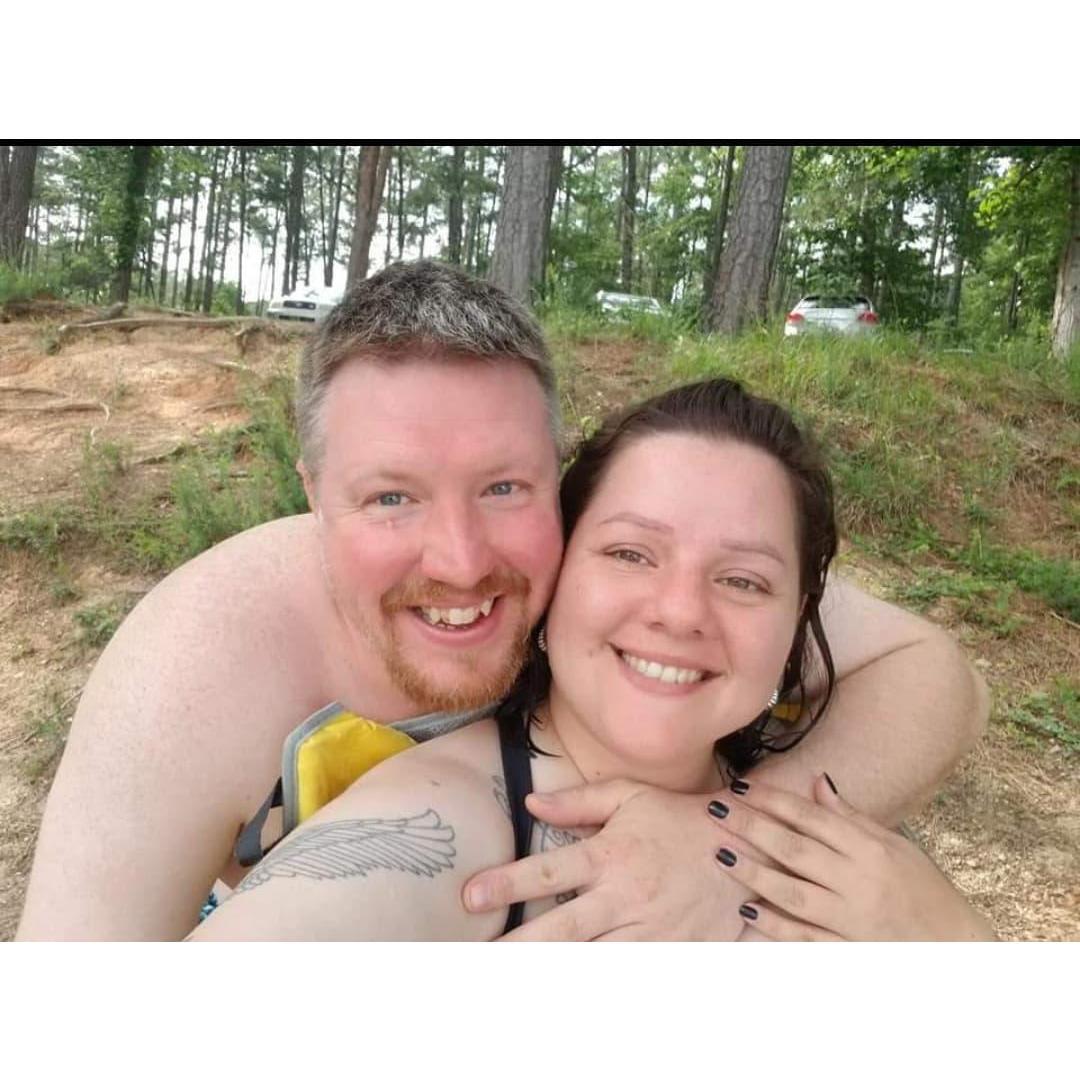 Quick pic after a swim.