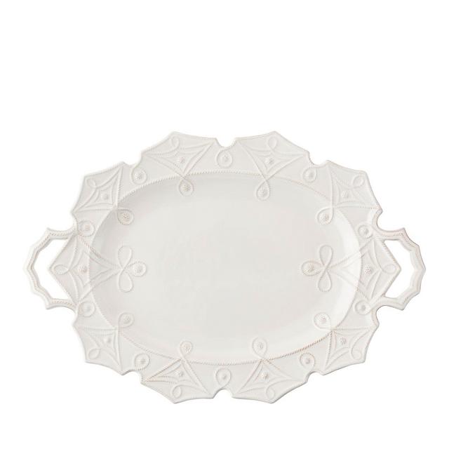 Juliska "Jardins Du Monde" Handled Turkey Platter, 17" x 25"
