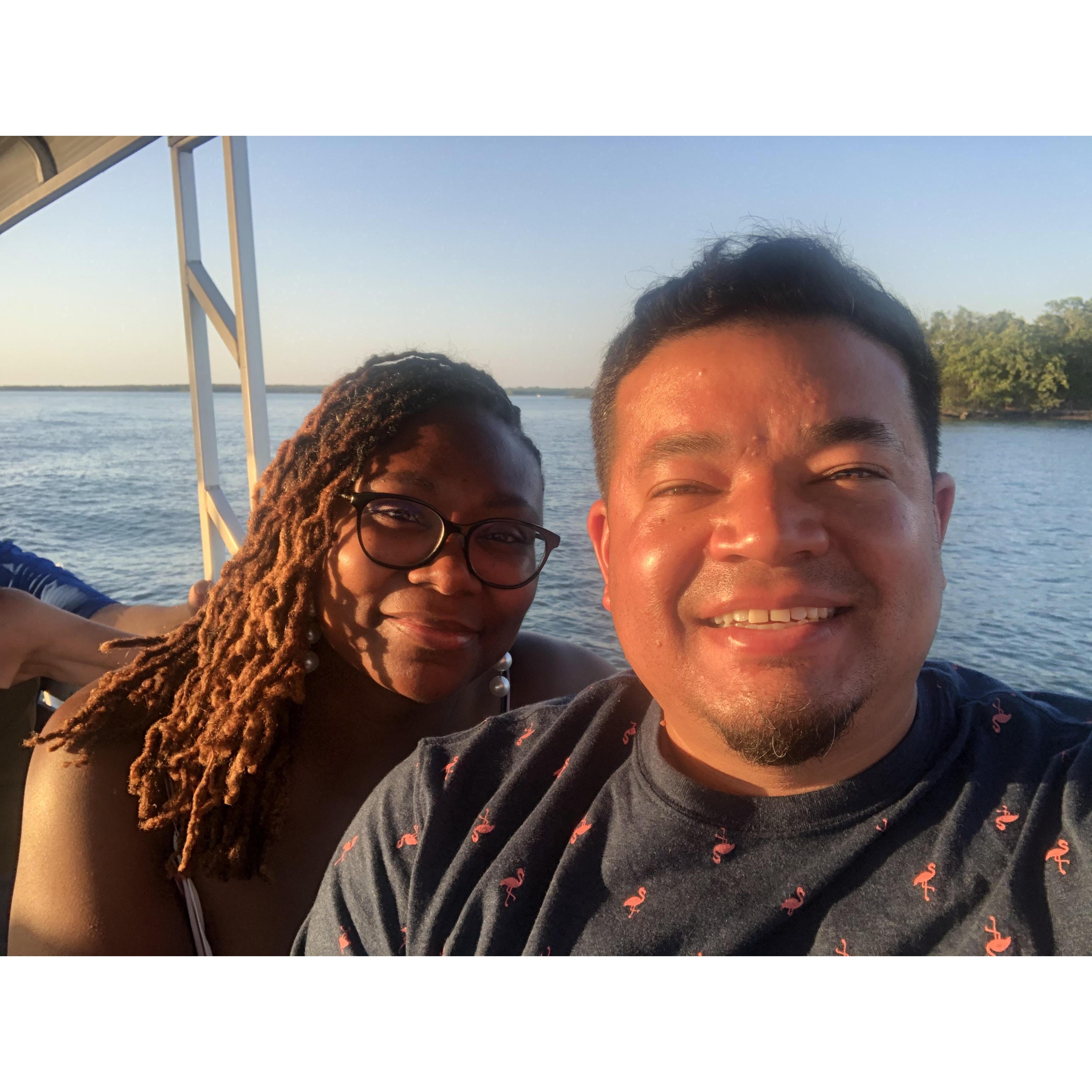 Sailing and creating birthday memories...