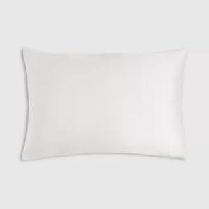100% Mulberry Silk Pillowcase | Quince in White