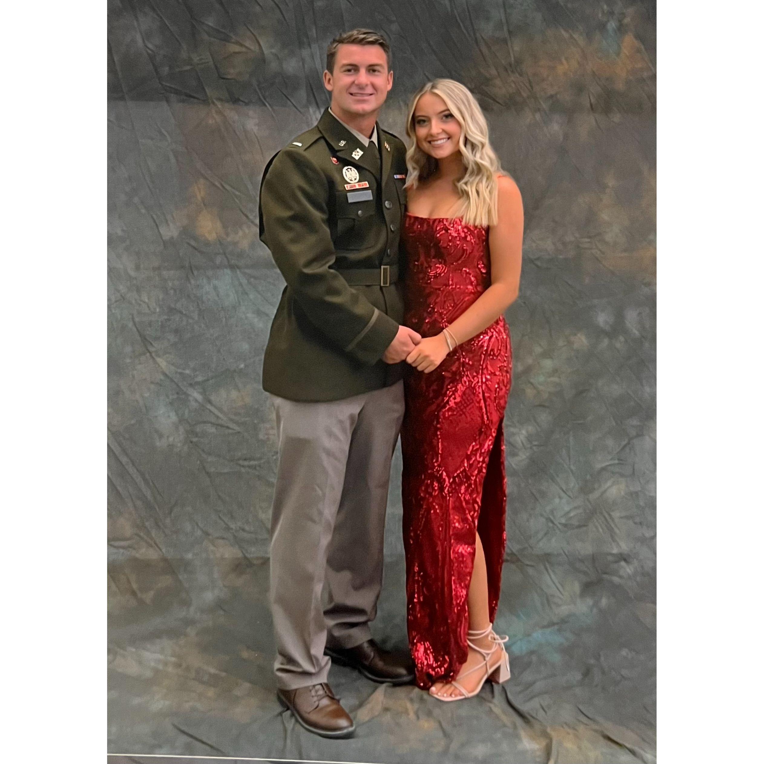 Our most recent military ball photo!