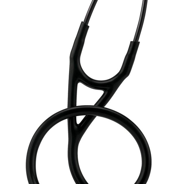 3M Littmann 6162 Cardiology IV Stethoscope, Smoke-Finish Chestpiece, Black Tube, Smoke Stem and Headset, 27"