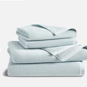 Plush Turkish Cotton Bath Towel Bundle - Sky