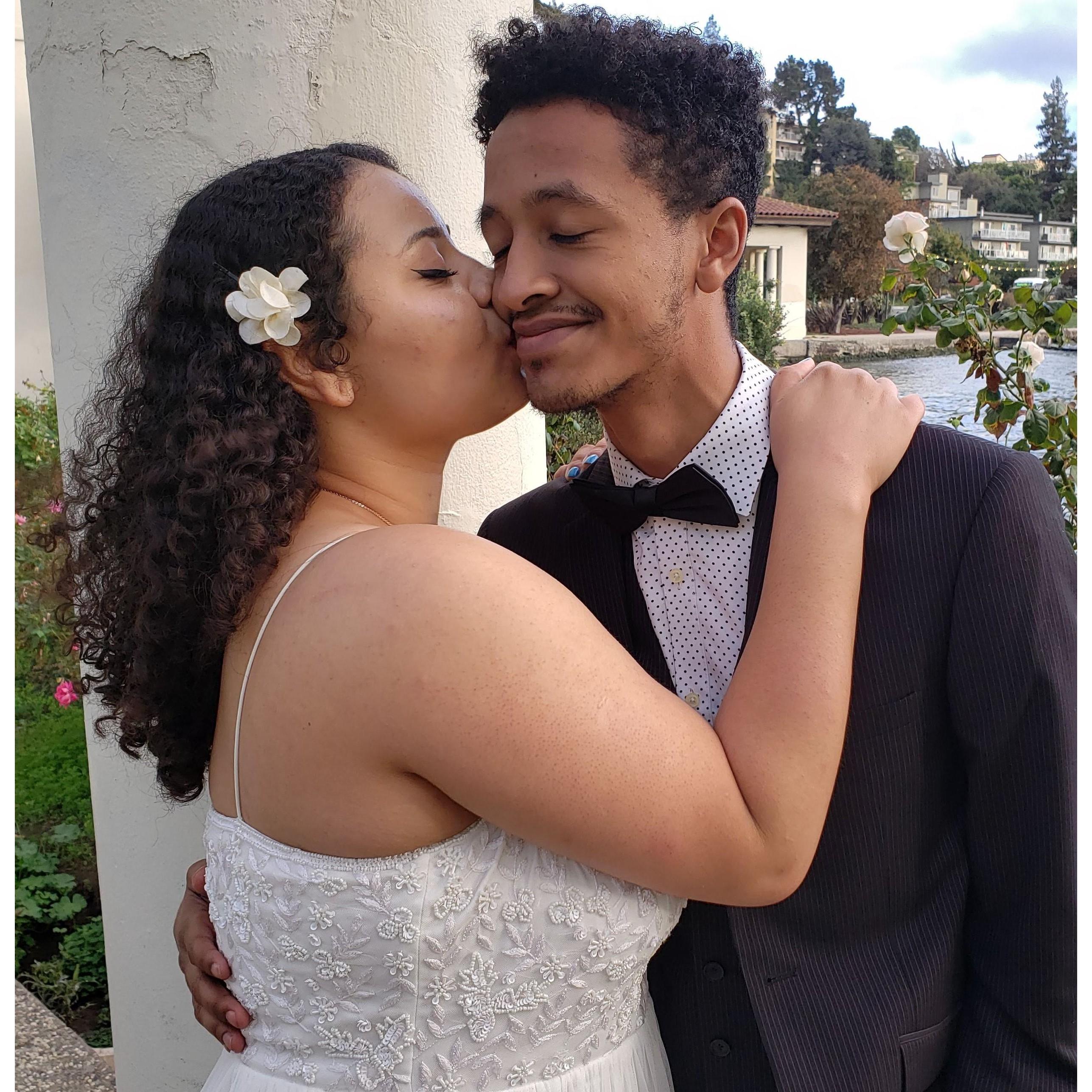 This was the day we said our " I Do's " at the Clerks-Recorder's Office in Oakland, CA - September 27th, 2019