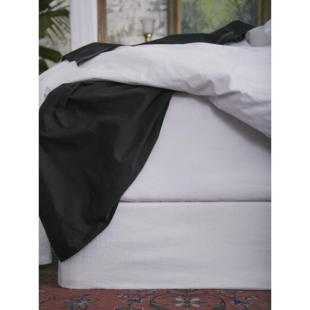 Sei Fitted Sheet — White, Queen