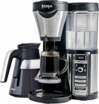 Ninja - Coffee Bar Brewer with Glass Carafe - Stainless Steel/Black