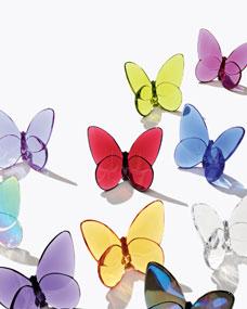 Baccarat Lucky Butterfly, Irridescent
