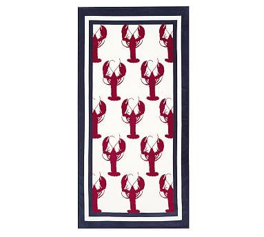 Lobster Beach Towel