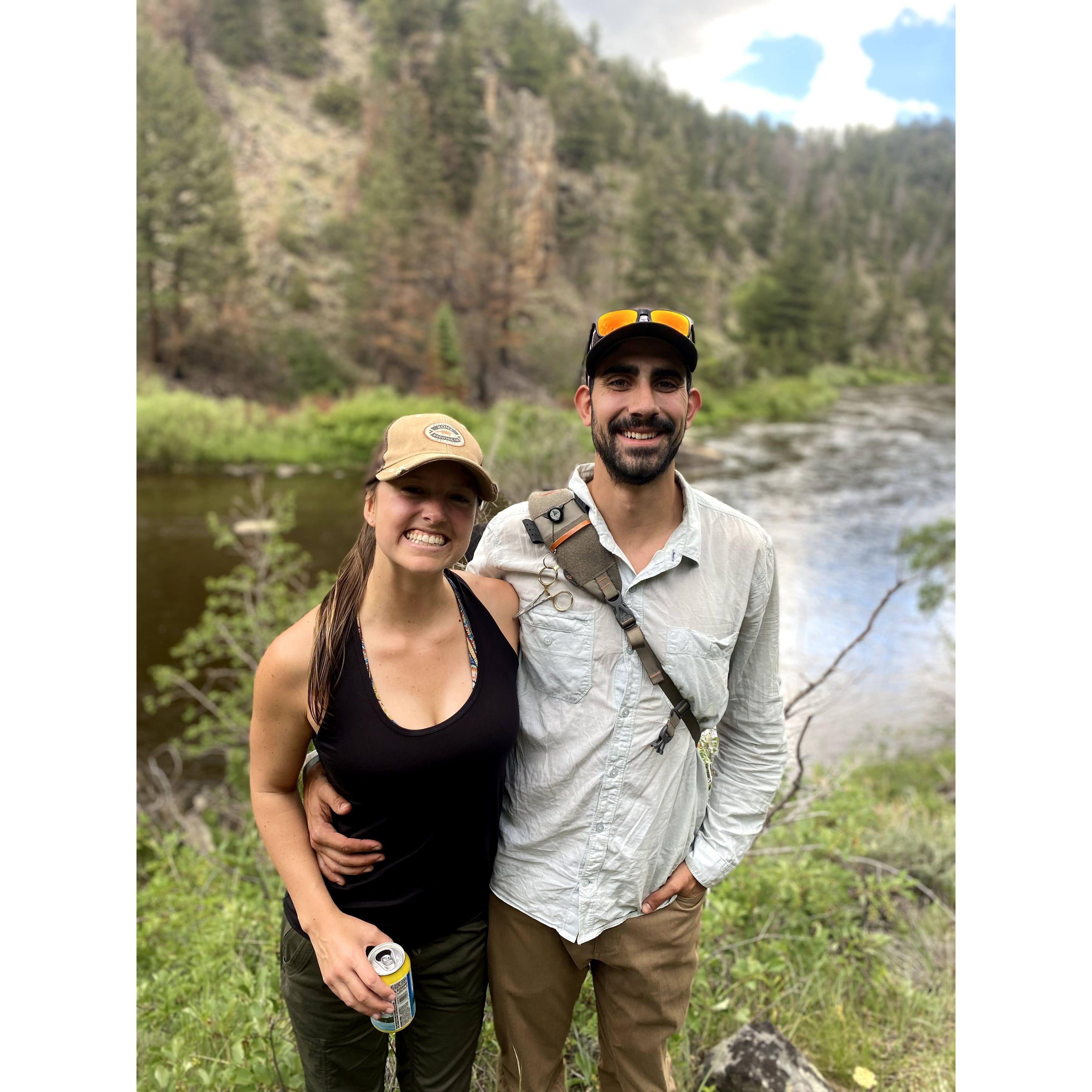 4th of July weekend, in the same spot where we would get engaged one year later - Colorado 2021!